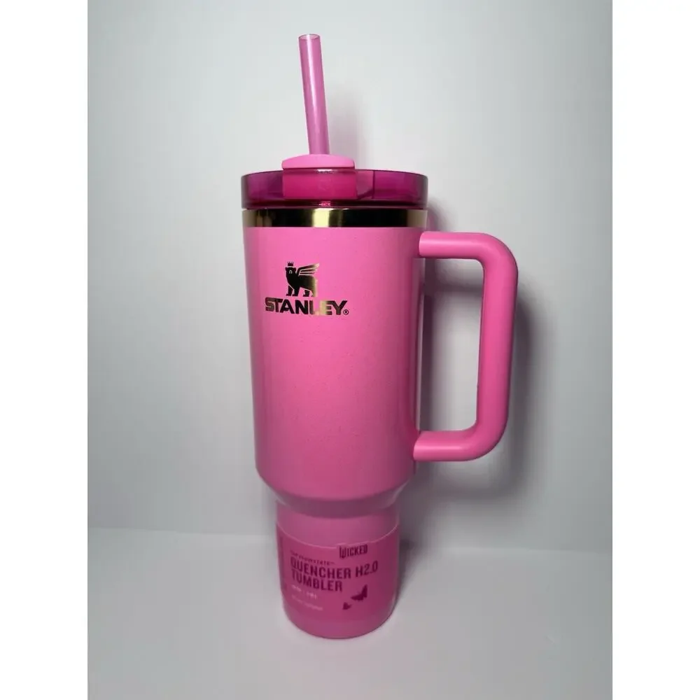 Stanley X Target X Wicked 2024 GLINDA GALINDA 40oz Tumbler BNWT + Custom Bow